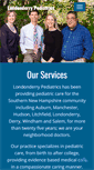 Mobile Screenshot of londonderrypediatrics.com